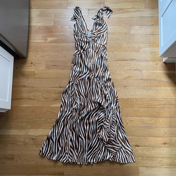NWT Diane Von Furstenburg ‘Scarlette’ maxi dress (size: 0)